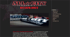 Desktop Screenshot of allcitytshirts.com